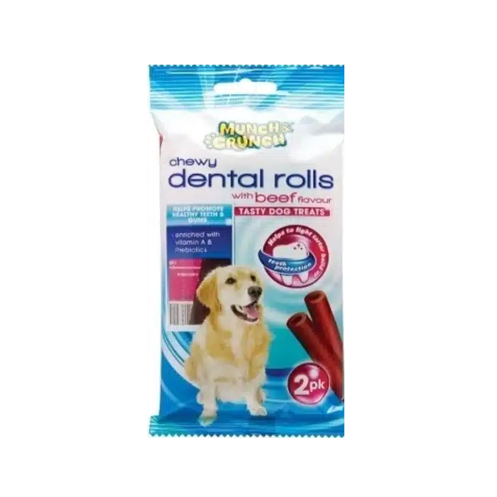 Munch & Crunch Beef Dental Rolls Munch & Crunch Beef Dental Rolls Petsasa Kenya