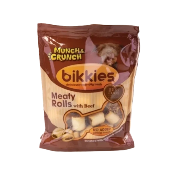 Munch & Crunch Bikkies Meaty Beef Rolls Petsasa Kenya