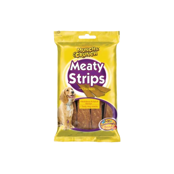Munch & Crunch Chicken Meaty Strips Dog Treats Petsasa Kenya