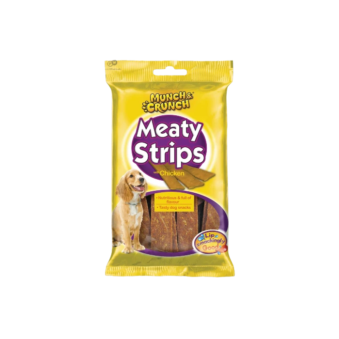 Munch & Crunch Chicken Meaty Strips Dog Treats Petsasa Kenya
