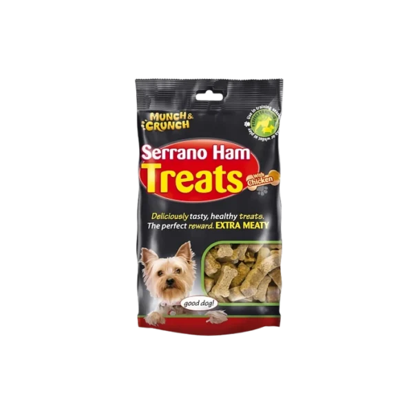 Munch & Crunch Chicken Serrano Ham Dog Treats Petsasa Kenya
