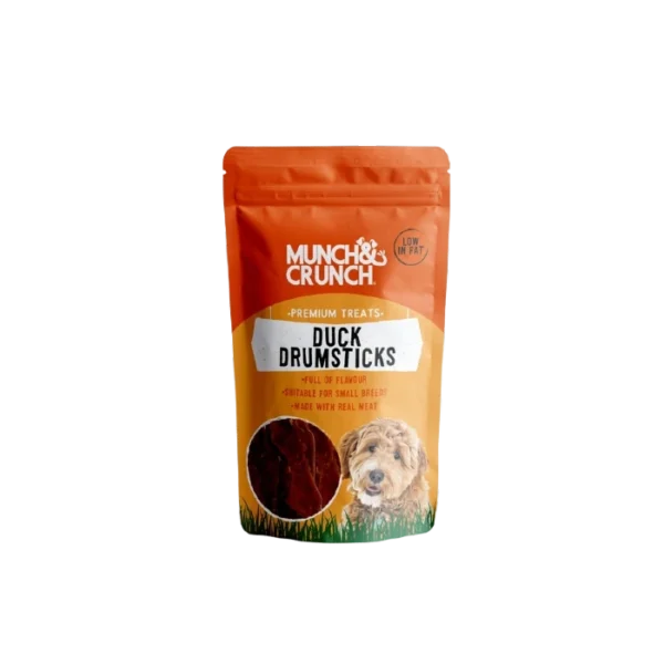 Munch & Crunch Duck Drumsticks Dog Treats Petsasa Kenya