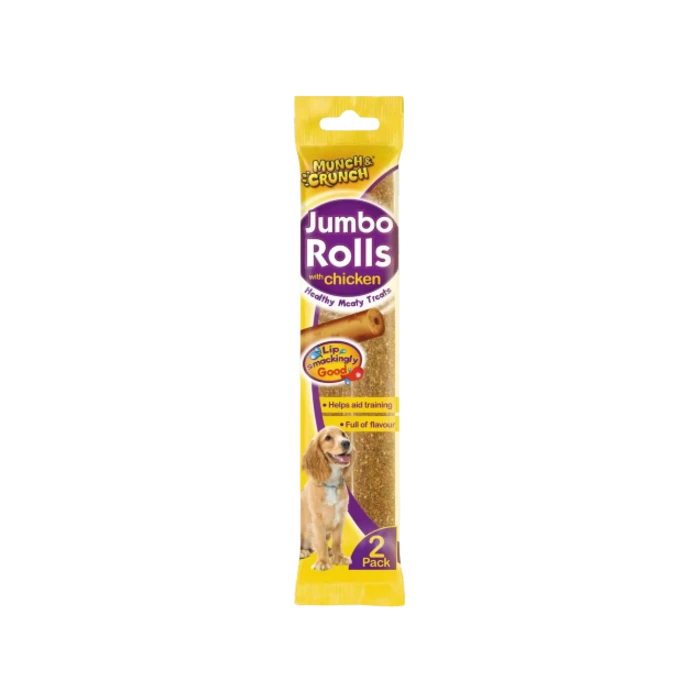 Munch & Crunch Jumbo Rolls with Chicken Dog Treats Petsasa Kenya