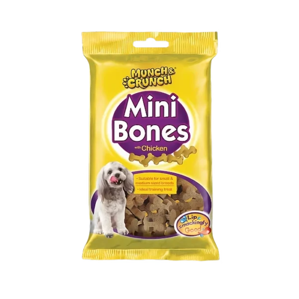 Munch & Crunch Mini Bones With Chicken Dog Treats Petsasa Kenya