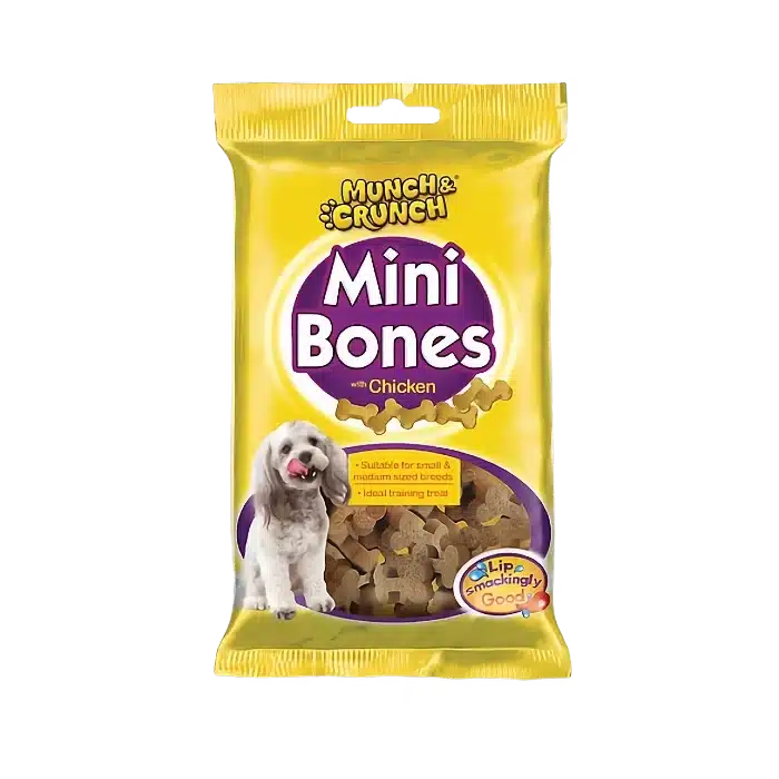 Munch & Crunch Mini Bones With Chicken Dog Treats Petsasa Kenya