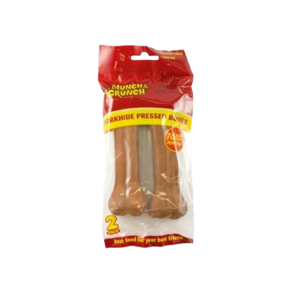 Munch & Crunch Porkhide Pressed Bones Petsasa Kenya