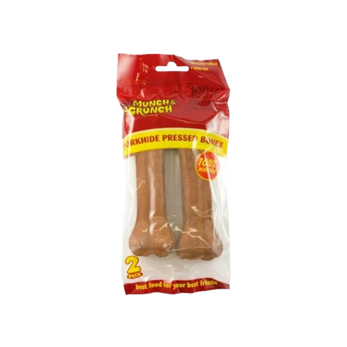Munch & Crunch Porkhide Pressed Bones Munch & Crunch Porkhide Pressed Bones Petsasa Kenya