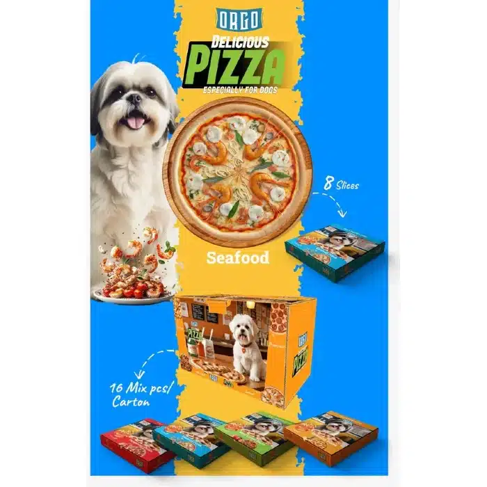 ORGO Seafood Pizza Dog Treats ORGO Seafood Pizza Dog Treats Petsasa Kenya