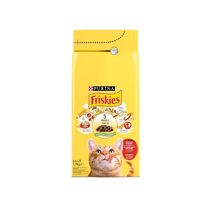 Purina Friskies® Beef Adult Dry Cat Food Purina Friskies® Beef Adult Dry Cat Food Petsasa Kenya