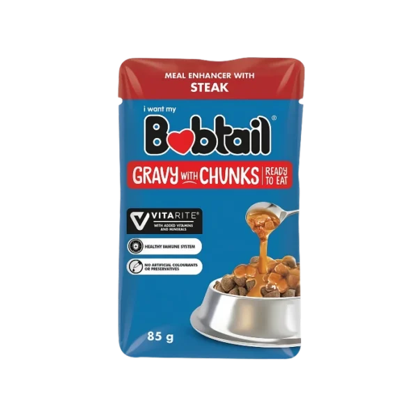 Bobtail Steak Gravy With Chunks In Sauce Petsasa Kenya