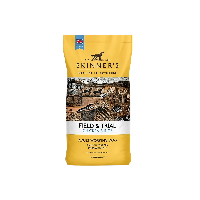 Skinner's Field & Trial Chicken & Rice Adult Dog Food Petsasa Kenya