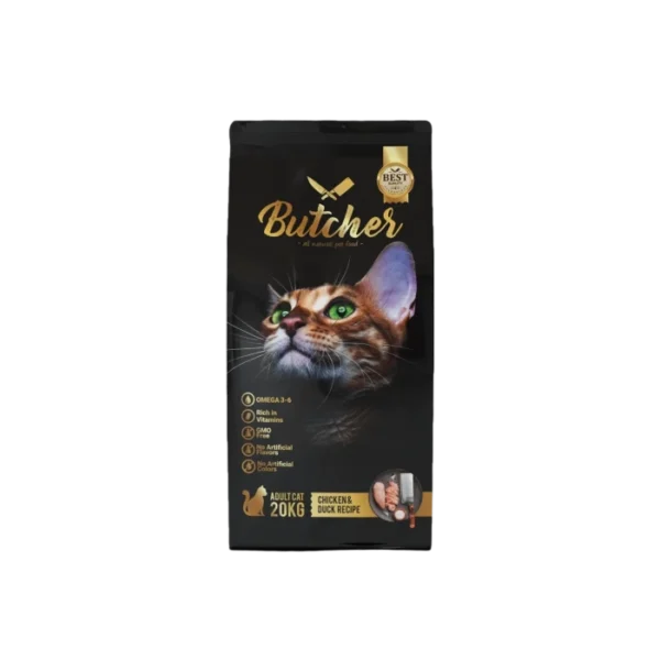 Butcher Chicken & Duck Adult Dry Cat Food Petsasa Kenya