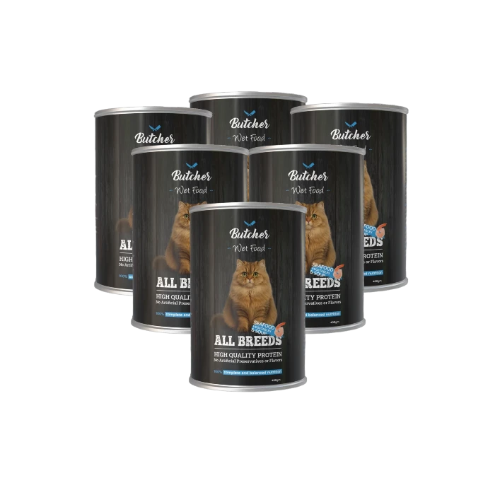 Butcher Seafood Pate Wet Cat Food Butcher Seafood Pate Wet Cat Food Petsasa Kenya