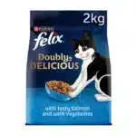 FELIX Doubly Delicious Salmon & Vegetables Dry Cat Food Petsasa Kenya