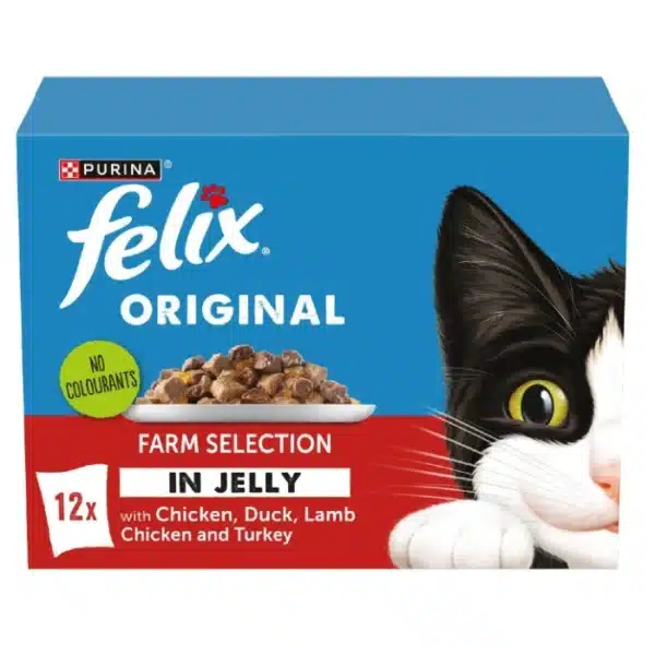 FELIX Original Farm Selection in Jelly Cat Food Petsasa Kenya