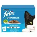 FELIX Original Fish Selection in Jelly Cat Food Petsasa Kenya