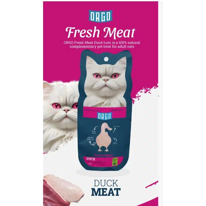 Orgo Fresh Meat Duck Adult Cat Treats Orgo Fresh Meat Duck Adult Cat Treats Petsasa Kenya